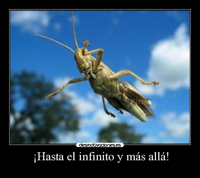 ¡Hasta el infinito y más allá! - 