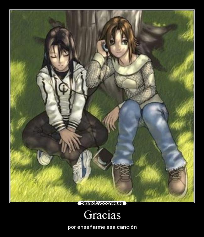 Gracias - por enseñarme esa canción