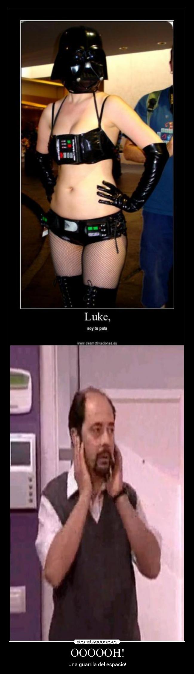 carteles antonio recio star wars luke desmotivaciones