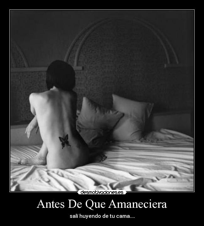 Antes De Que Amaneciera - 