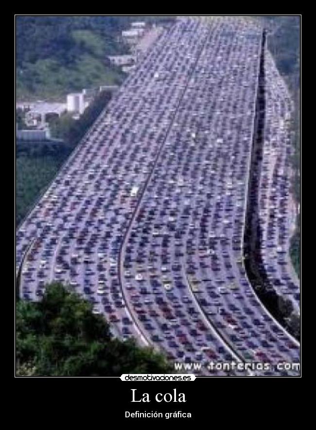 La cola - Definición gráfica