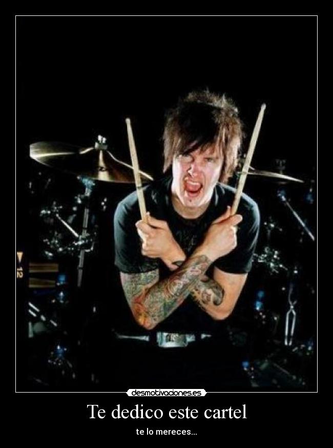 Te dedico este cartel - 