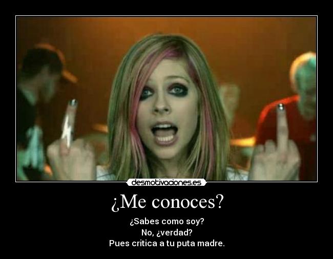 ¿Me conoces? -