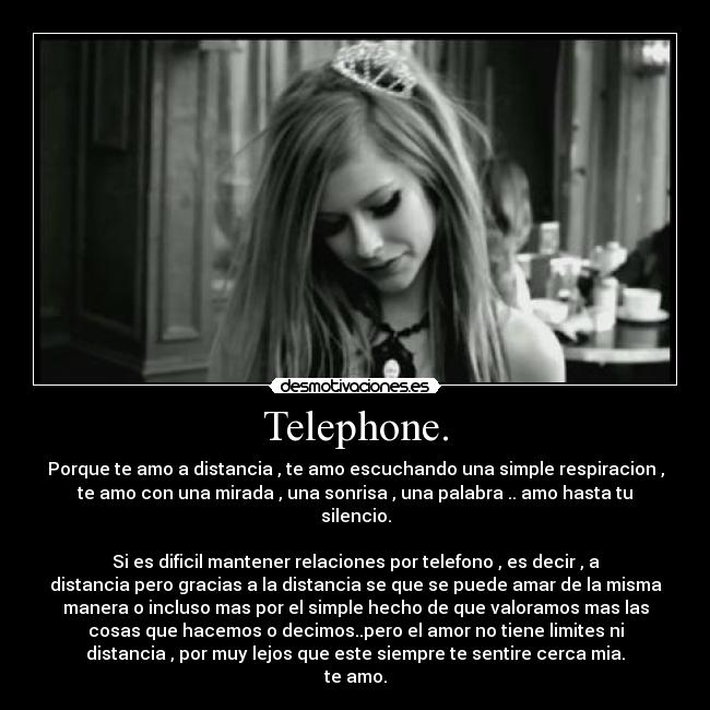 Telephone. -