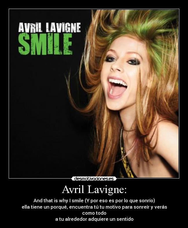 Avril Lavigne: -