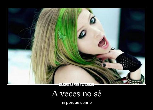 A veces no sé -