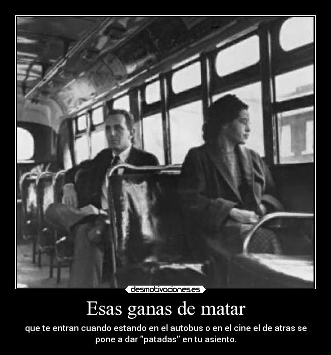 Esas ganas de matar - 