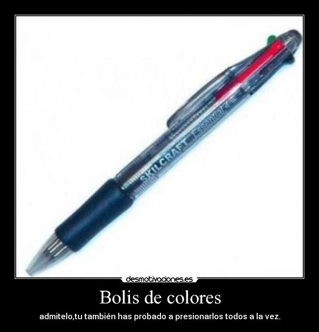 Bolis de colores -