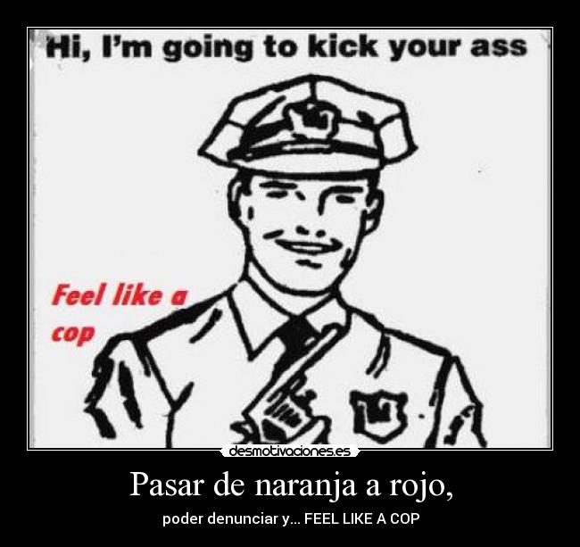 Pasar de naranja a rojo, -