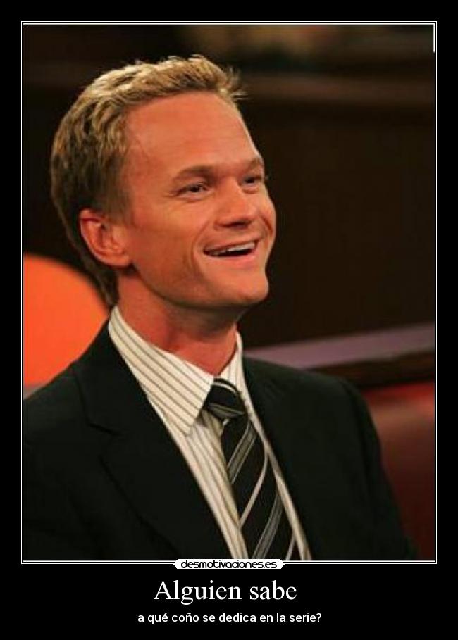 Alguien sabe -