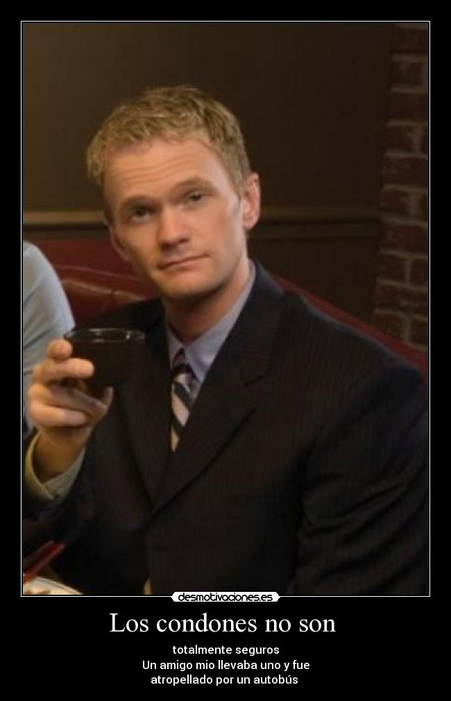 Los condones no son -