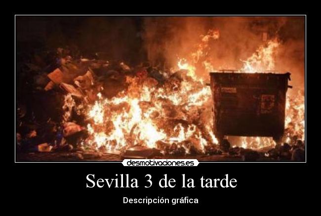 Sevilla 3 de la tarde -