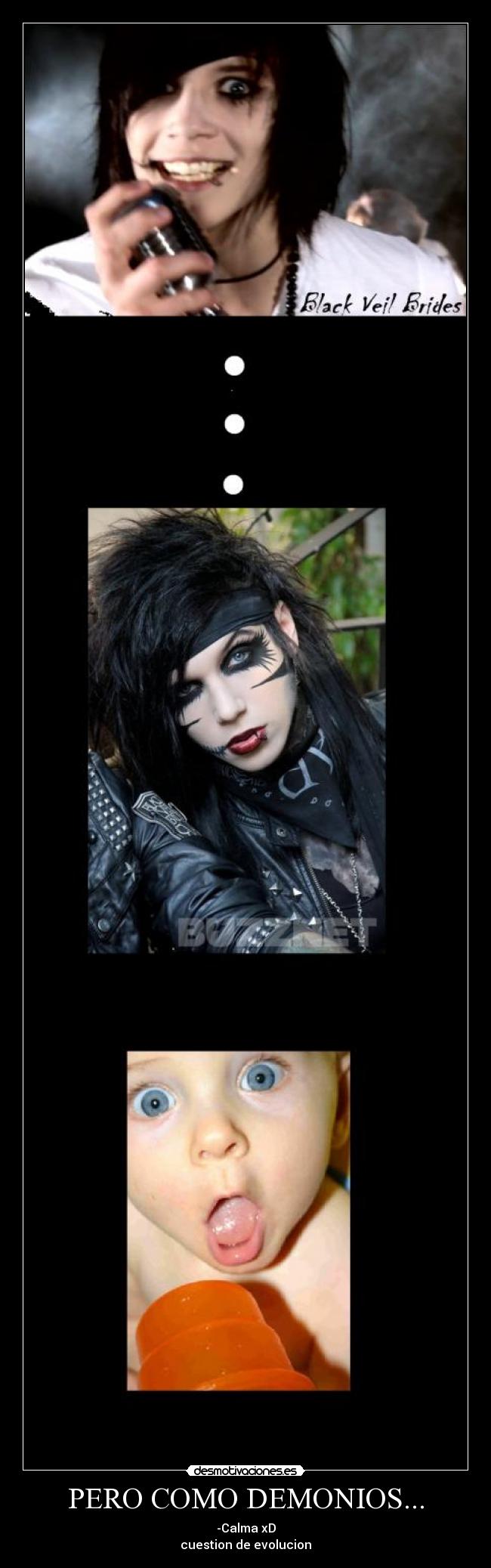 PERO COMO DEMONIOS... - -Calma xD
cuestion de evolucion