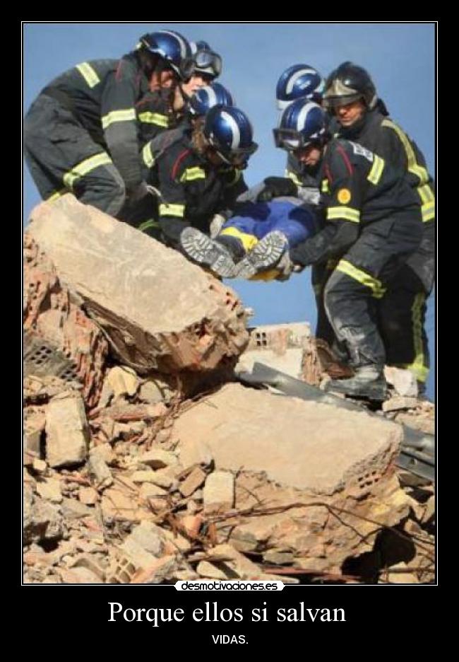 Porque ellos si salvan  - VIDAS.