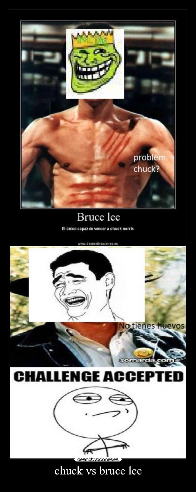 chuck vs bruce lee -