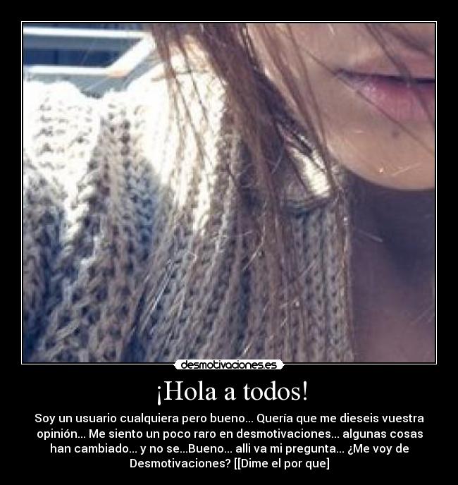 ¡Hola a todos! - 