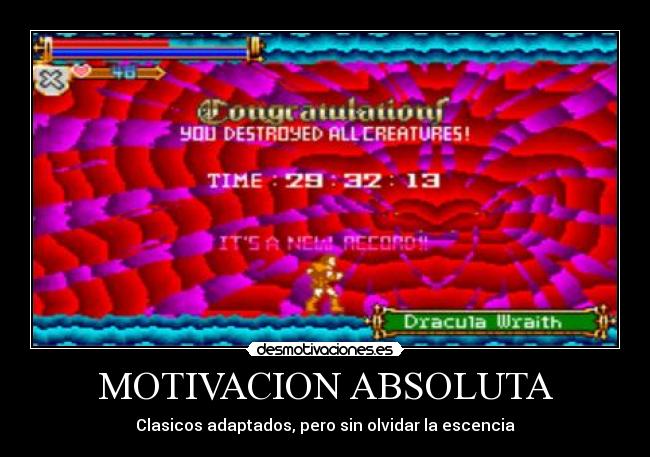 MOTIVACION ABSOLUTA -