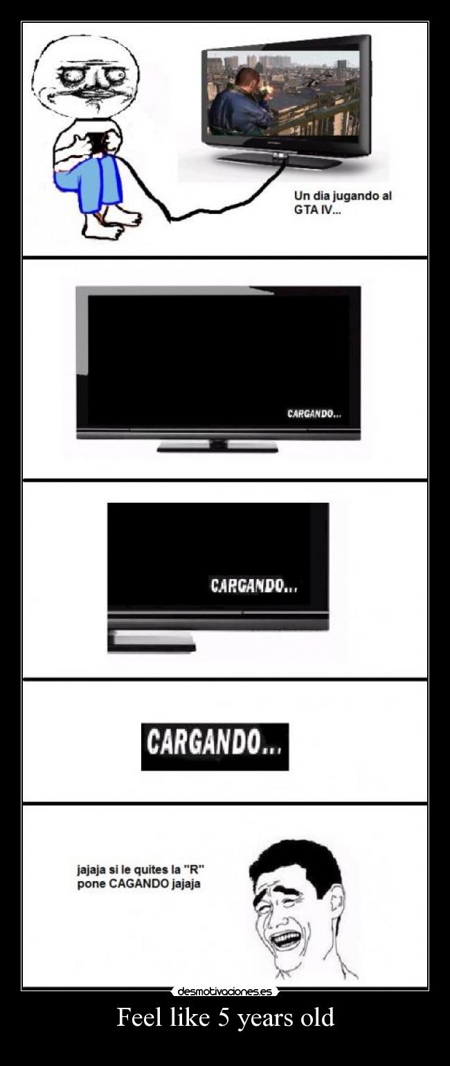 Feel like 5 years old -