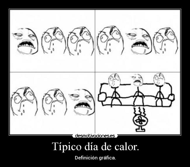 Típico día de calor. - 