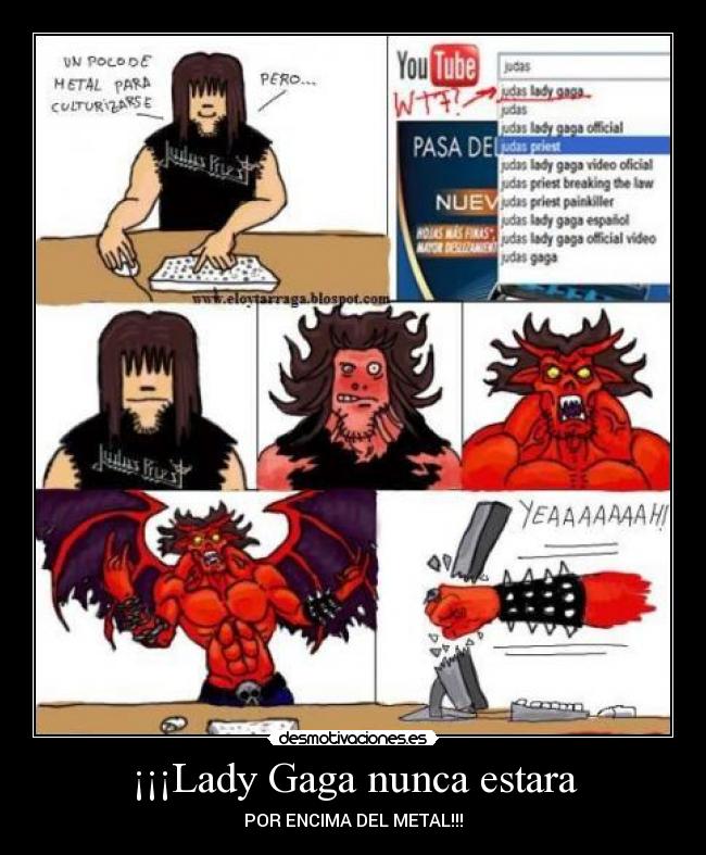 ¡¡¡Lady Gaga nunca estara -