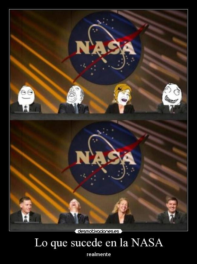 Lo que sucede en la NASA -
