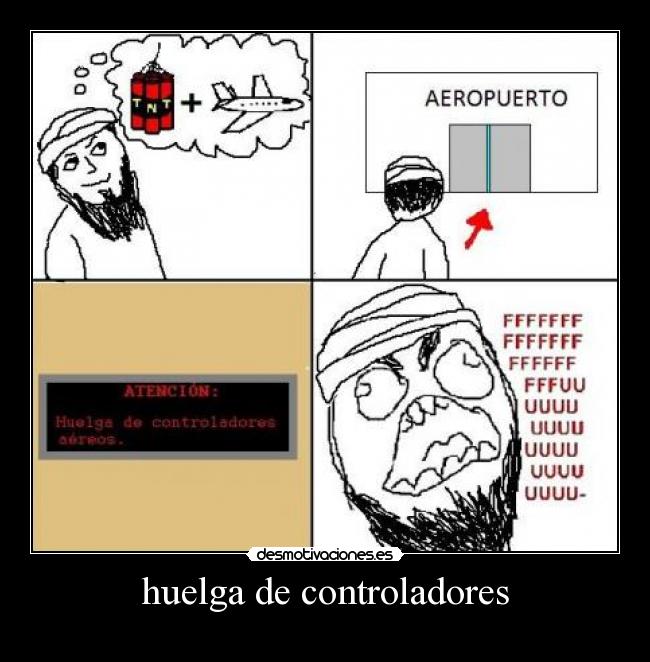 huelga de controladores -