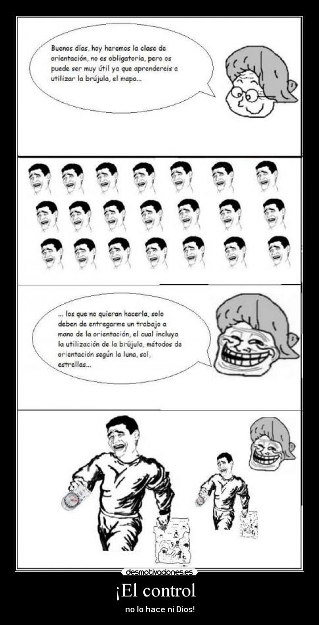 carteles yao ming gradma trollface desmotivaciones