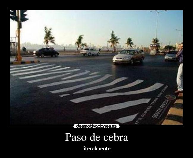 Paso de cebra -