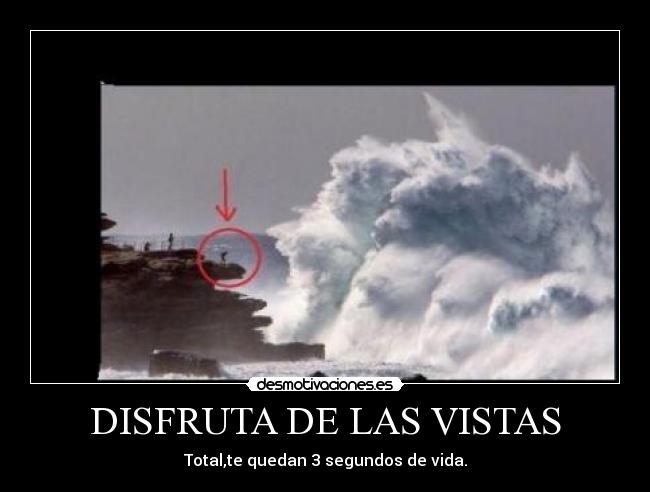 DISFRUTA DE LAS VISTAS - 