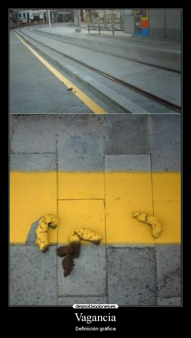 Vagancia - Definición gráfica