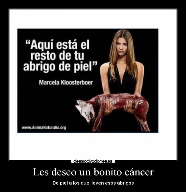 Les deseo un bonito cáncer - 