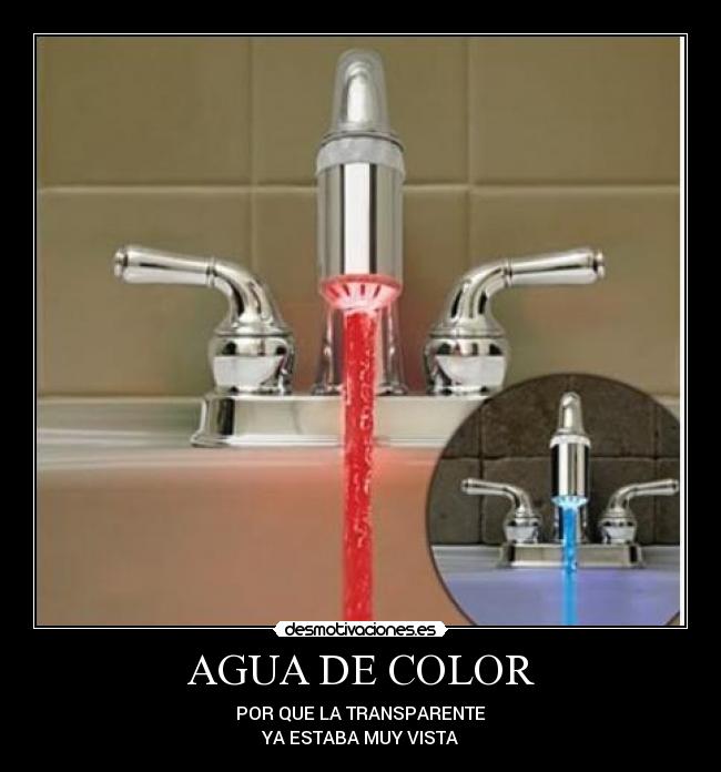 AGUA DE COLOR - 