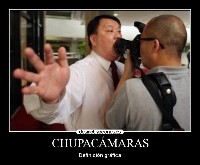 CHUPACÁMARAS - Definición gráfica