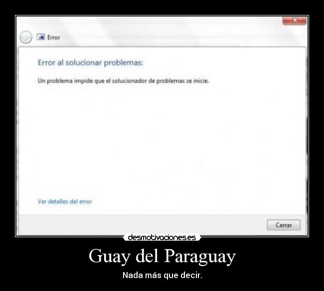 Guay del Paraguay - Nada más que decir.