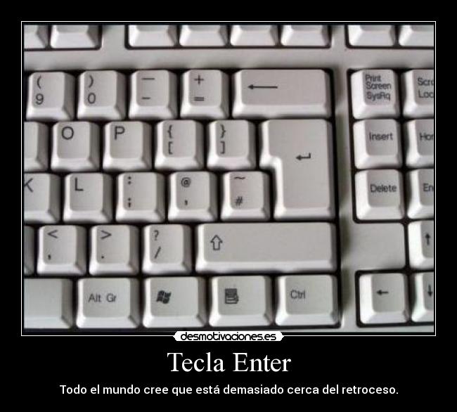 Tecla Enter -