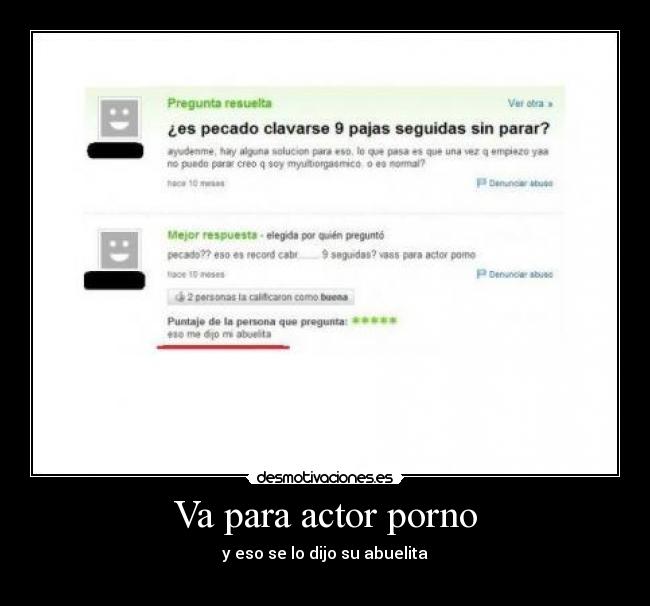 Va para actor porno - 