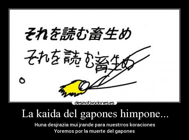 La kaida del gapones himpone... - 