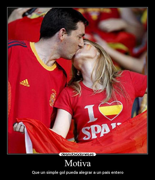Motiva - Que un simple gol pueda alegrar a un país entero