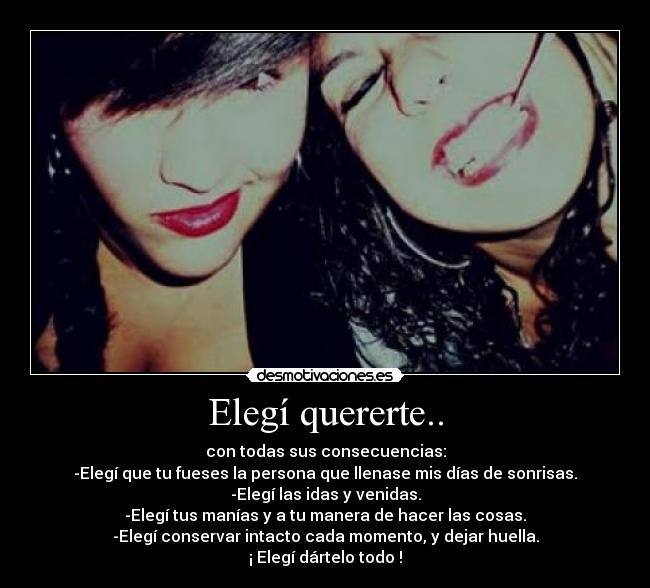 Elegí quererte.. - 