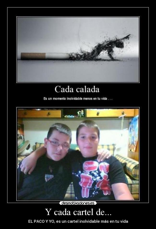 carteles paco desmotivaciones