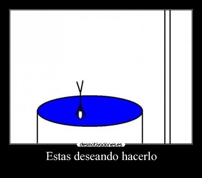 Estas deseando hacerlo - 