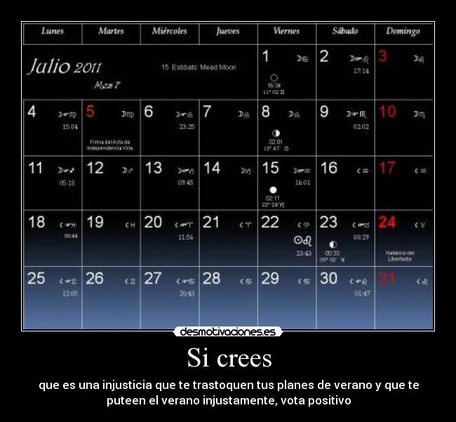 carteles calendario desmotivaciones