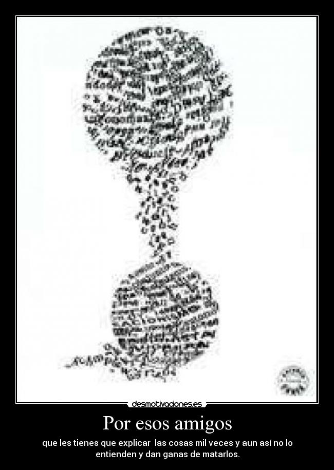 Por esos amigos -