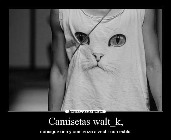 Camisetas walt_k, -
