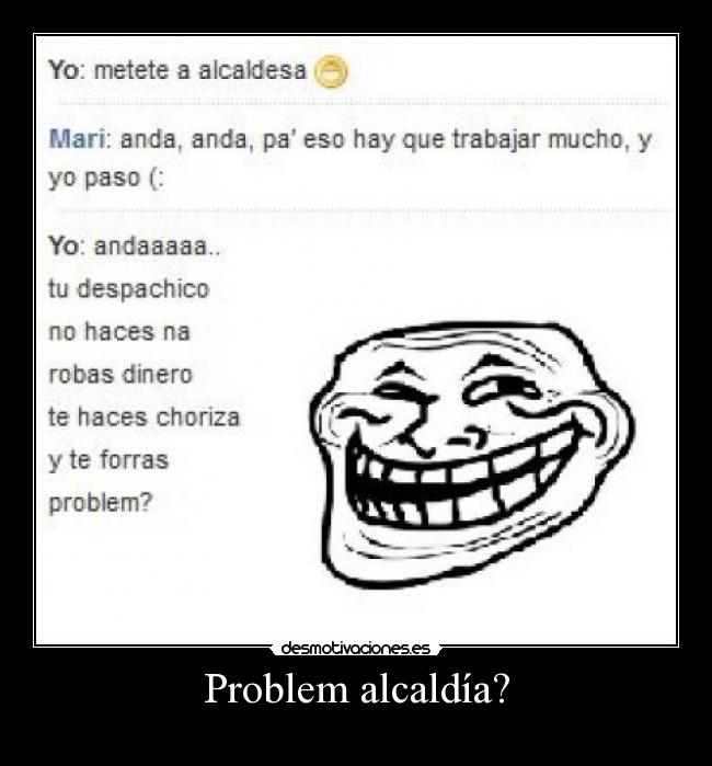 Problem alcaldía? - 