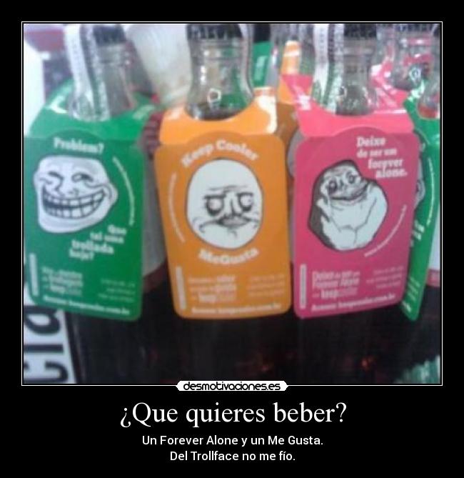 ¿Que quieres beber? - 