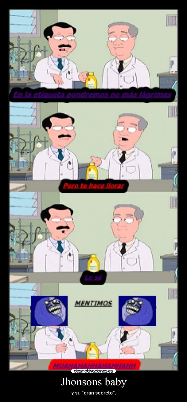 Jhonsons baby - y su gran secreto.