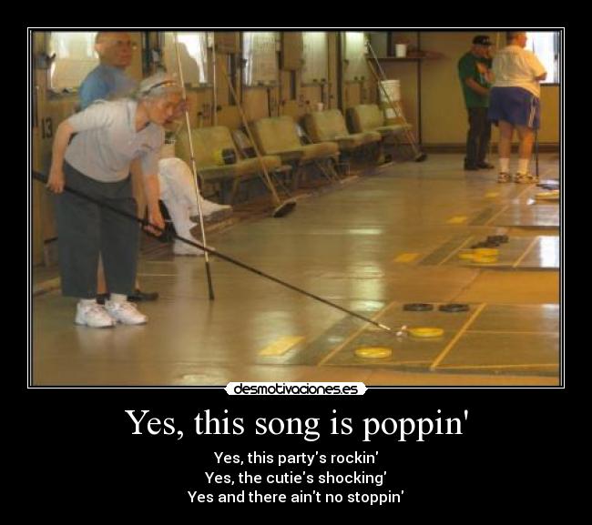 carteles lmfao yes party rock desmotivaciones