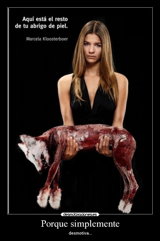 Porque simplemente - 