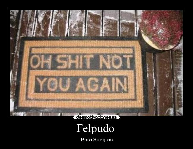Felpudo  - 